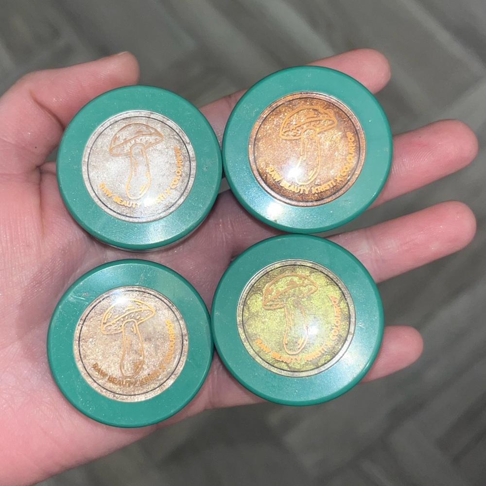 Rare Raw beauty kristi super shock shadows